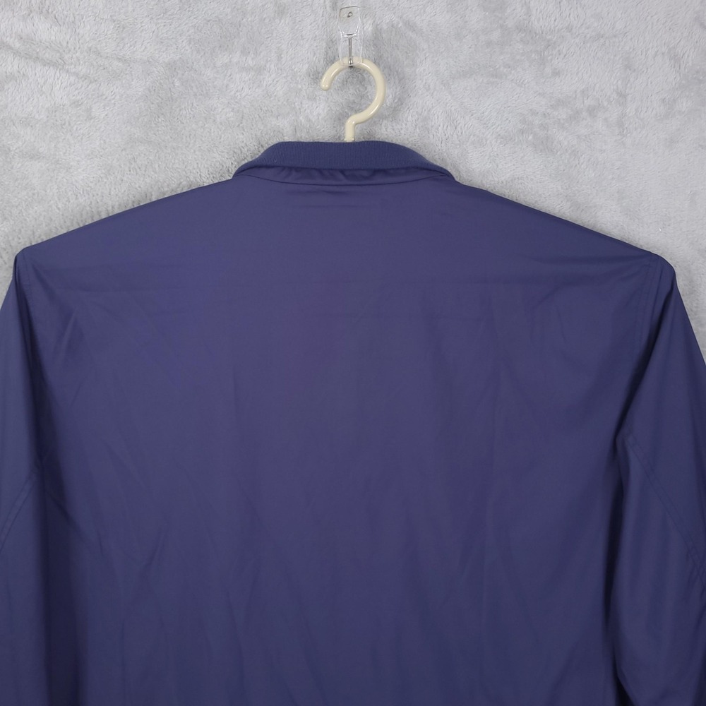 Peter Millar Windbreaker Jacket Mens XXL Navy Blue MC0Z115 Full Zip Lightweight - Picture 12 of 13